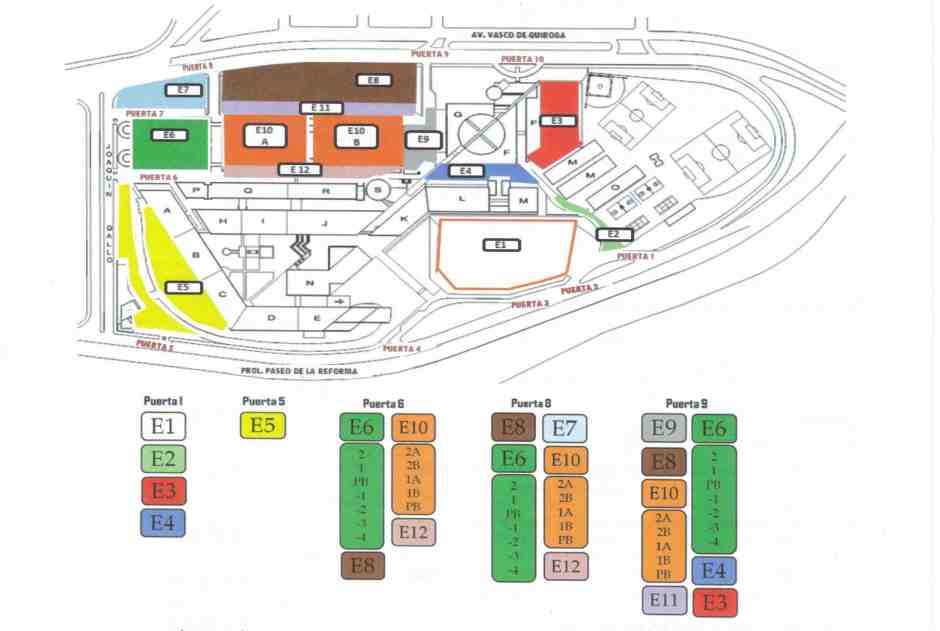 Mapa Estacionamiento