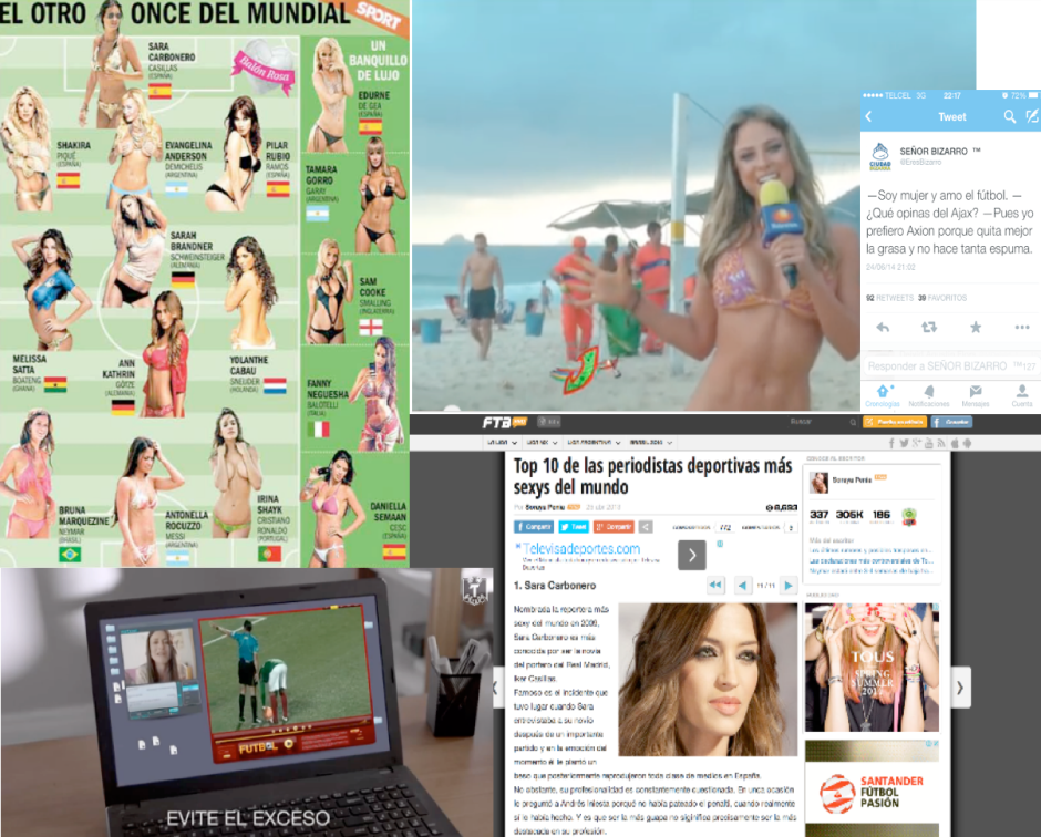 Un collage de las figuras a las que se refiere este reporte. 